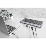 Digitus Docking Station Type C 10in1 Grijs