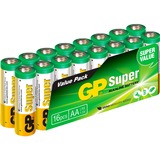 GP Batteries Super 15A batterij 16 stuks, Retail