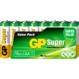 GP Batteries Super 15A batterij 16 stuks, Retail
