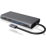 ICY BOX IB-DK4050-CPD dockingstation Antraciet