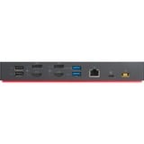 Lenovo Hybrid Dock 135W dockingstation Zwart