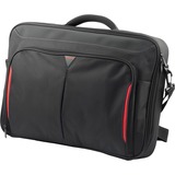 Targus Classic+ 17-18" Clamshell Laptop Bag laptoptas Zwart/rood