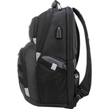 Targus DrifterTrek 11.6-15.6" Laptop Backpack with USB Power Pass-Thru rugzak Zwart/grijs