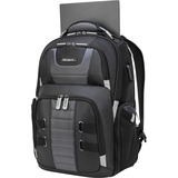 Targus DrifterTrek 11.6-15.6" Laptop Backpack with USB Power Pass-Thru rugzak Zwart/grijs