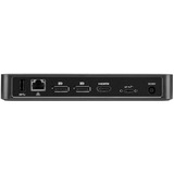 Targus USB-C Multi-Function DisplayPort Alt. Mode Triple Video Docking Station Grijs, 85Watt