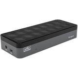 Targus USB-C Universal Quad 4K (QV4K) Docking Station Grijs, + 100W Power Delivery