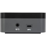 Targus USB-C Universal Quad 4K (QV4K) Docking Station Grijs, + 100W Power Delivery