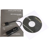 i-tec USB 2.0 Fast Ethernet Adapter Advance Zwart