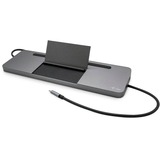 i-tec USB-C Metal Ergonomic 4K 3x Display dockingstation Grijs