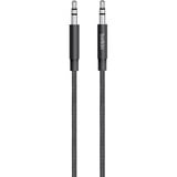 Belkin MIXIT metallic AUX-kabel, 1,2 meter Zwart, AV10164bt04-BLK