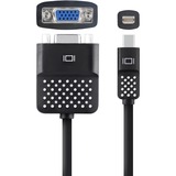 Belkin Mini DisplayPort/VGA adapter Zwart