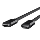 Belkin Thunderbolt 3-kabel van USB-C naar USB-C, 2 meter Zwart, 100 watt, F2CD085bt2M-BLK