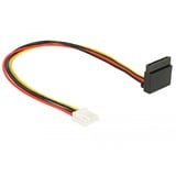 DeLOCK 3,5" 4-pin floppy (female) naar 15-pin SATA (female) kabel 30 centimeter