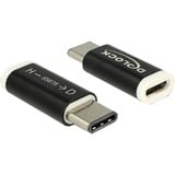 DeLOCK Adapter USB 2.0 C - micro-USB Zwart, 65678