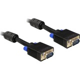 DeLOCK Cable SVGA, 1m kabel Zwart, 82556