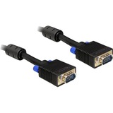 DeLOCK Delock Cable SVGA 2m male-male kabel Zwart, 82557