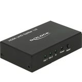 DeLOCK HDMI Ultra HD Splitter 1 x HDMI in > 2 x HDMI out 4K splitter & switches Zwart