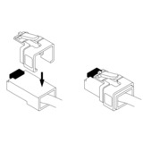 DeLOCK RJ45 Repair Clip Set 1 reserveonderdeel 40 clips