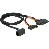 DeLOCK SFF-8643 > U.2 SFF-8639 + SATA power, 75 cm kabel 84822