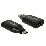 DeLOCK USB-C male > HDMI female 4K 60 Hz adapter Zwart