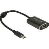 DeLOCK USB-C naar HDMI adapter Donkergrijs, 4K 60Hz
