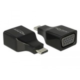 DeLOCK USB Type-C Adapter naar VGA (DP Alt Mode) Zwart
