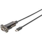 Digitus Serieel > USB-C kabel Zwart, 1 m