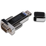 Digitus USB naar serial adapter Zwart, 80 cm