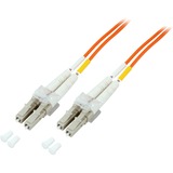 Diverse Glasvezel LC/LC 50/125µ OM2 LSZH, 10 meter kabel Oranje