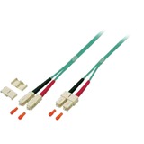 Good Connections LWL Kabel SC-SC Multi OM4 2m Turquoise