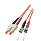 Good Connections LWL Kabel SC-ST Multi OM1 Oranje, 0,5 meter