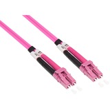 Good Connections Patchkabel LWL duplex OM4 (Multimode, 50/125) Paars, 7,5 meter