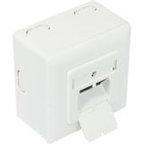 Good Connections Wandcontactdoos CAT6A AP wh montagedoos Wit