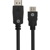 HP DisplayPort > HDMI adapter Zwart, 1 meter