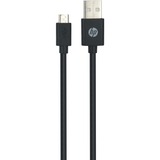 HP USB-A > Micro-USB-B kabel Zwart, 1 meter