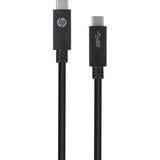HP USB-C kabel Zwart, 1 meter