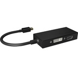 ICY BOX IB-AC1032 3 in 1 adapter Zwart