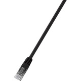  Patchkabel RJ45 Cat.6 U/UTP 20m Zwart