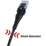 Patchsee Netwerkkabel TP-6A-U/6 Zwart, 1,8 meter