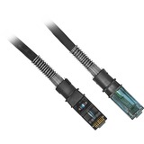 Patchsee Patchkabel RJ-45 Cat.6a UTP, 3,1 Meter Zwart