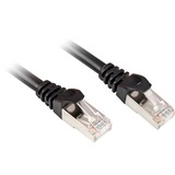 Sharkoon Cat.6 netwerkkabel Zwart, 5 meter, SFTP, RJ-45