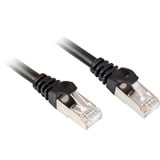 Sharkoon Cat.6 netwerkkabel Zwart, 10 meter, SFTP, RJ-45
