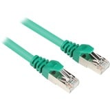 Sharkoon Cat.6 netwerkkabel Groen, 0,25 meter, SFTP, RJ-45