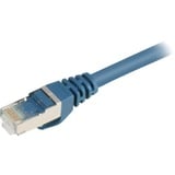 Sharkoon Cat.6 netwerkkabel Blauw, 0,25 meter, SFTP, RJ-45