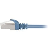 Sharkoon Cat.6 netwerkkabel Blauw, 0,25 meter, SFTP, RJ-45