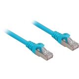 Sharkoon Cat.6a netwerkkabel Blauw, 5 meter, SFTP, RJ-45, Halogeenvrij