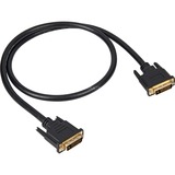 Sharkoon DVI-D Kabel, 1 m Zwart