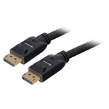 Sharkoon DisplayPort 1.3 kabel Zwart, 1 meter, 4K