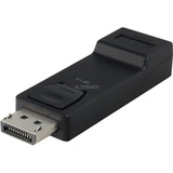 Sharkoon Displayport 1.2 > HDMI adapter, 0.15 meter  Zwart