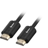 Sharkoon HDMI 2.0 kabel Zwart, 1 meter, 4K